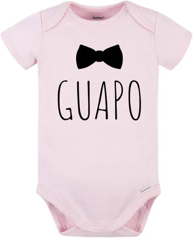Guapo Cute Baby Bodysuit, Kids & Toddler T-Shirt - Funny Outfit for Girls Boys Baby Shower Foodie Tee in Saudi Arabia