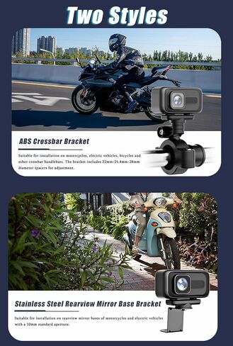كاميرا داش للدراجات النارية لـ Husqvarna Svartpilen 401 Vitpilen 401، ذاكرة 32 جيجابايت، مسجل قيادة بعدسة واسعة الزاوية 140 درجة مع رؤية ليلية عالية الدقة، كاميرا دراجة نارية تعمل بمنفذ USB، اتصال واي فاي in Saudi Arabia