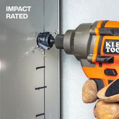 مجموعة لقم خطوة سريعة الإصدار QRST2S من Klein Tools، 3 قطع، طلاء ألومنيوم متين من التيتانيوم، ساق سداسية ذات تصنيف للصدمات in Saudi Arabia