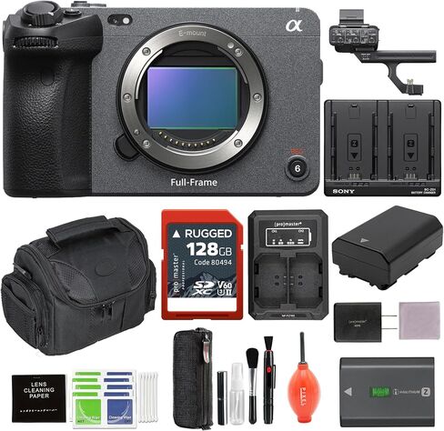 Sony FX3A Full-Frame Cinema Camera Bundle with Extra Battery and Charger Kit + More Additional Accessories in Kuwait