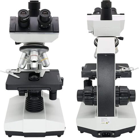 Microscope Biological Microscope,LED 1600X Monocular Binocular Trinocular Microscope f/Laboratory Biological Research Observation (Monocular Microscope) in Saudi Arabia