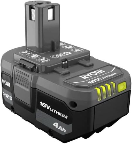 Ryobi ONE+ 18V Lithium-Ion 4.0 Ah Battery (2-Pack) with 18V Lithium-Ion Charger in Saudi Arabia