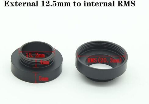 Microscope Accessories Kit M25 M26 M27 M42 RMS Thread Adapter Rings Objective Lens Converter Camera Adapters for Microscope, Various Objective Lens Adapter Microscope Slides in Saudi Arabia