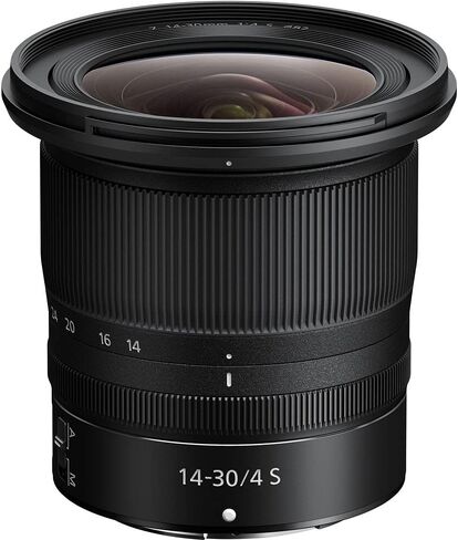 Nikon NIKKOR Z 14-30mm f/4.0 S Zoom Lens Z Cameras (20070) + 64GB Memory Card + Filter Kit + Backpack + Card Reader + Corel Photo Software + Flex Tripod + Memory Wallet + More in Saudi Arabia