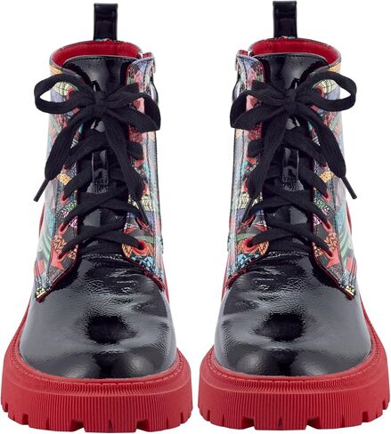Ninety Union Freeway Multi Patent Lug Sole Bootie in Saudi Arabia