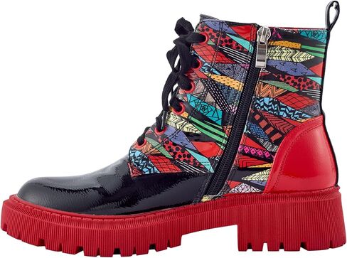 Ninety Union Freeway Multi Patent Lug Sole Bootie in Saudi Arabia