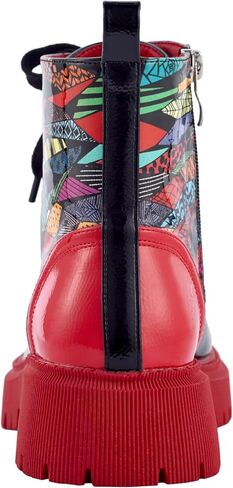 Ninety Union Freeway Multi Patent Lug Sole Bootie in Saudi Arabia
