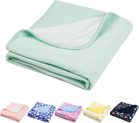 Rayon Made from Bamboo Baby Blanket 30"x40" Crib Stroller Breathable | Baby Quilt Breathable & Hypoallergenic Blanket for Bedding in Saudi Arabia