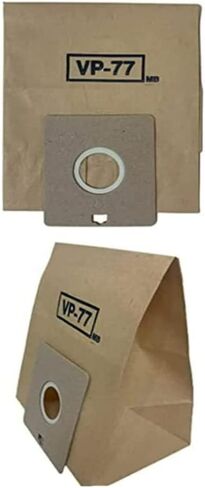 20pack,Vacuum Cleaner Dust Bag VP-77,Compatible with 4010, 4127, 5500, 6013, 7049, 7000, 7700, 7713, B 3550 Series Uprights, 8 x 7 x 5 inch, 2Ply filter. in Saudi Arabia