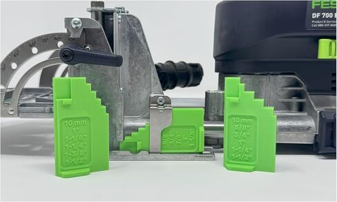 مقياس ارتفاع السياج الإمبراطوري لـ Festool Domino XL DF700 - صنع في الولايات المتحدة الأمريكية (مقياس 1) in Kuwait