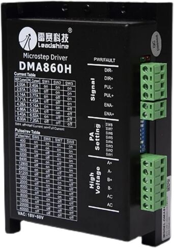 DMA860H 2H Microstep التناظرية محرك متدرج سائق 2-Phase 18-80V 7.2A in Saudi Arabia