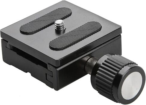 Tripod Monopod Head PU50 Quick Release Plate 1/4 3/8 Screw for Weifeng Benro Sirui Mount 650D 6D 7D 5DII D7100 D90 D5300 @ Excellent in Saudi Arabia