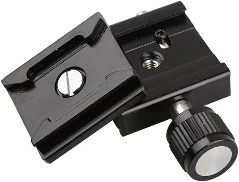 Tripod Monopod Head PU50 Quick Release Plate 1/4 3/8 Screw for Weifeng Benro Sirui Mount 650D 6D 7D 5DII D7100 D90 D5300 @ Excellent in Saudi Arabia