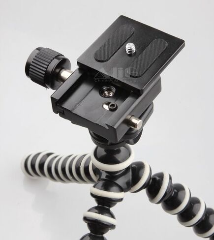 Tripod Monopod Head PU50 Quick Release Plate 1/4 3/8 Screw for Weifeng Benro Sirui Mount 650D 6D 7D 5DII D7100 D90 D5300 @ Excellent in Saudi Arabia