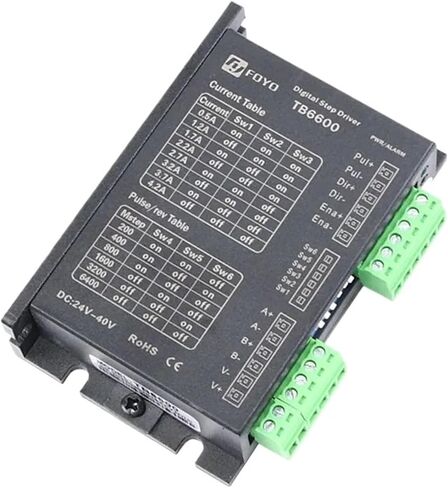 42mm 57mm 17 NEMA23 Stepper Motor Driver TB6600 Two-Phase Four Wire 4.0A 32subdivision 9v 12v 24v 42v Driver in Saudi Arabia