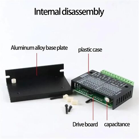 42mm 57mm 17 NEMA23 Stepper Motor Driver TB6600 Two-Phase Four Wire 4.0A 32subdivision 9v 12v 24v 42v Driver in Saudi Arabia