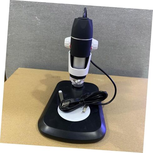 Digital Portable Microscope with Focus USB Magnifier for Industrial Inspection Circuit Board Antique Teaching Black in Saudi Arabia