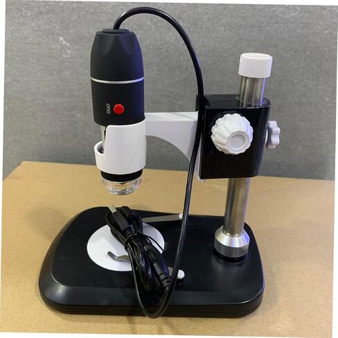 Digital Portable Microscope with Focus USB Magnifier for Industrial Inspection Circuit Board Antique Teaching Black in Saudi Arabia