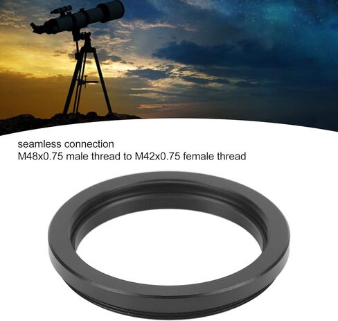 Telescope Adapter Ring M48x0.75mm Male to M42x0.75mm Female for Astronomical Telescope in Saudi Arabia