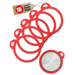 تخزين شفرة المنشار السيليكون، واقي حامل شفرة المنشار، عبوة واحدة لقطر الشفرة الدائرية 10 بوصة، حامل سهل وحماية الأصابع مناسب لديابلو، ماكيتا، ديوالت، الحرفيين والمزيد in Kuwait