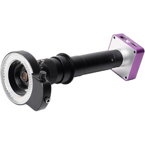 مجهر رقمي بدقة 51 ميجابكسل بدقة FHD، 1080 بكسل، عدسة C-Mount، HDMI، USB، كاميرا مجهر إلكتروني صناعي لإصلاح الهاتف (مجموعة كاملة 300X) in Kuwait