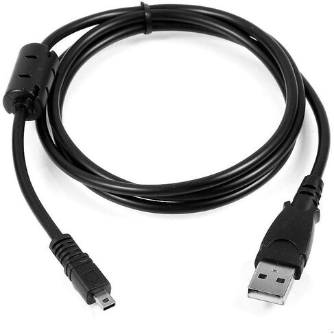 MaxLLTo 5FT Replacement Extra Long, DataTransfer Cable Cord for Panasonic Lumix DMC-LS75 DMC-LS80 DMC-LS85 in Saudi Arabia