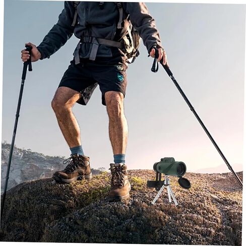 Handheld Telescope Portable Monocular Telescope for Hiking Bird Watching Camping Adults Smartphone Mount in Saudi Arabia