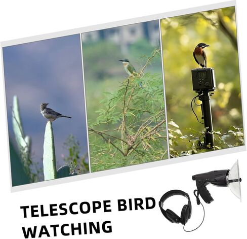 8X Birdwatching Monocular Telescope Lightweight and Portable Handheld Bird Observation Tool for Boys and Girls and Adults for Long-di Outdoor Use in Saudi Arabia