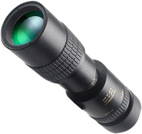 Monocular Telescope Portable Optical Scope for Outdoor Travel Camping Lens Compact Design No Tripod Required Black in Saudi Arabia