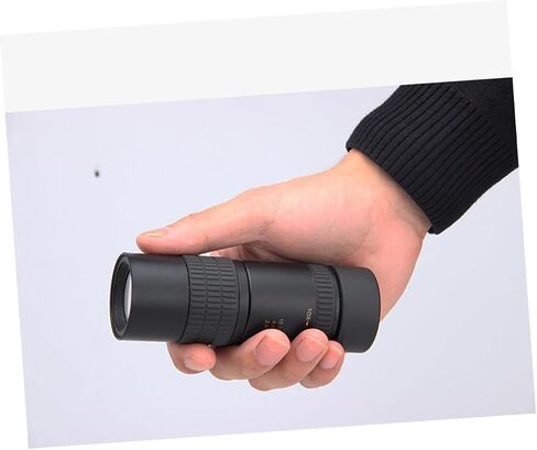 Monocular Telescope Portable Optical Scope for Outdoor Travel Camping Lens Compact Design No Tripod Required Black in Saudi Arabia