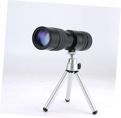 Monocular Telescope Portable Optical Scope for Outdoor Travel Camping Lens Compact Design No Tripod Required Black in Saudi Arabia
