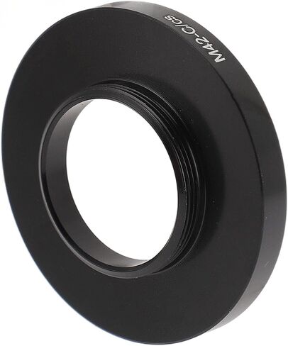 M42 to C Cs Mount Adapter Ring, Camera C Mount Lens Adapter Ring Aluminum Alloy M42 to C Cs Adapter Ring M42x0.75mm for Macro Photography Telescope in Kuwait