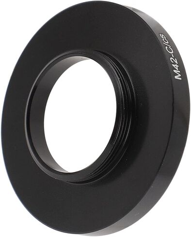 M42 to C Cs Mount Adapter Ring, Camera C Mount Lens Adapter Ring Aluminum Alloy M42 to C Cs Adapter Ring M42x0.75mm for Macro Photography Telescope in Kuwait
