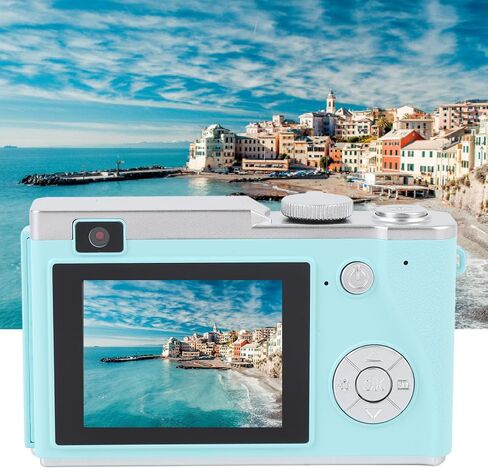 4K Digital Camera, 64MP Autofocus Vlog Camera, Point and Shoot Camera with 16x Digital Zoom, Campact Selfie Camera for Teens Beginners (32GB) in Saudi Arabia