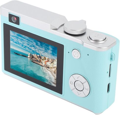 4K Digital Camera, 64MP Autofocus Vlog Camera, Point and Shoot Camera with 16x Digital Zoom, Campact Selfie Camera for Teens Beginners (32GB) in Saudi Arabia