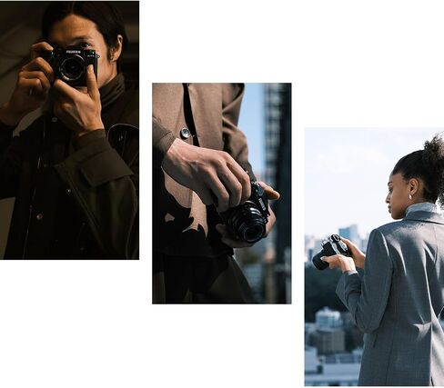 Fujifilm X-T5 Mirrorless Digital Camera Body Bundle with Greens Lens Cleaning Kit + 12 Inch Flexible Vlogging Tripod + Travel Camara Bag (Black) in Saudi Arabia