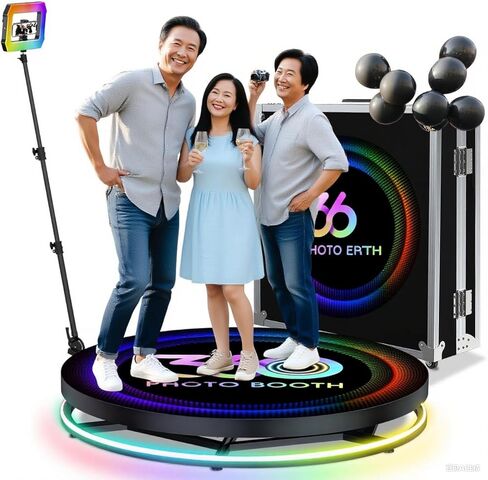 360 Photo Booth Ultimate - نظام فيديو آلي متميز للأحداث والتسويق in Kuwait