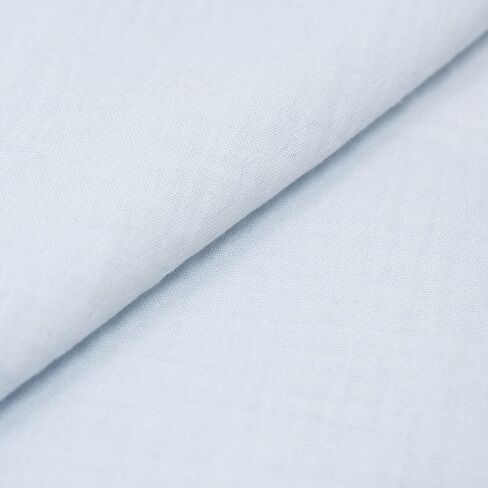 Roc-lon 100% Organic Cotton, 52"/53", 2-Layer Wrinkled Muslin/Gauze, Pink Cut by The yard in Saudi Arabia