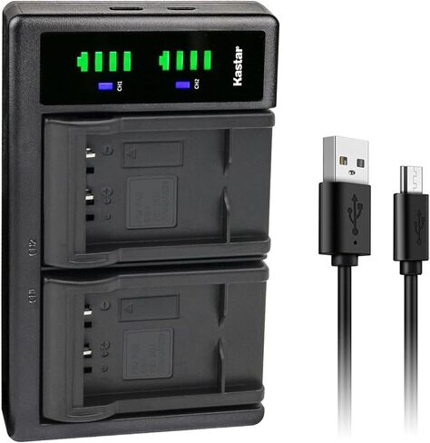 بطارية Kastar 3 عبوات وشاحن USB LTD2 بديل لـ Vivitar DVR-560G Vivicam 3660 Vivicam 7388 Vivicam 7388S Vivicam 7500i، Praktica Luxmedia 12-03 6015 8503 8403 8303 LB-5030 LM 8403 LM 8503 in Saudi Arabia