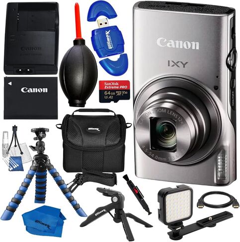SSE Canon IXY650 Digital Camera Accessory Bundle, Black (Renewed) in Saudi Arabia