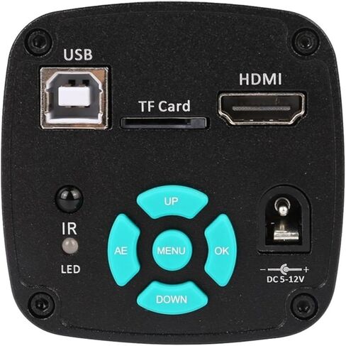 مجهر 4K مجهر رقمي 48 ميجابكسل للإلكترونيات USB كاميرات صناعية HDMI 1-150X تكبير C عدسة مثبتة على الهاتف Pcb لحام (كاميرا) in Kuwait