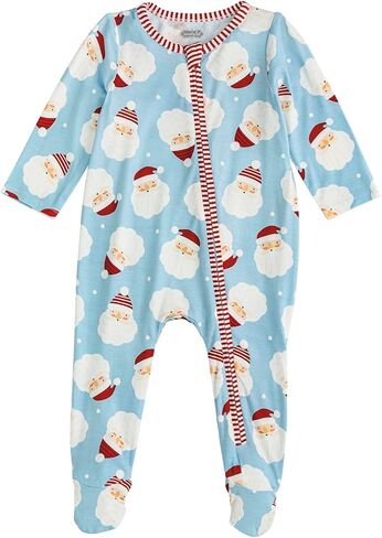 Mud Pie baby-boys Kids Christmas Boy Santa Glow Sleeper in Saudi Arabia