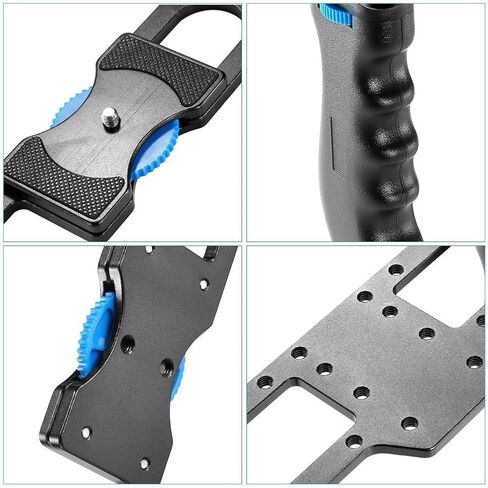 Aluminum Alloy Film Movie Making Camera Video Cage Stabilizer for GoPro Panasonic Polaroid Cannon Nikon Camcorder Action Cameras and More - USA Company in Saudi Arabia