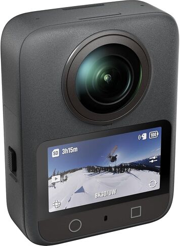 مجموعة DJI Osmo 360 القياسية، كاميرا 360 مع تصوير 360 درجة مقاس 1 بوصة، حزمة فيديو أصلية 8K 360 درجة مع بطاقة ذاكرة 128 جيجابايت، قارئ بطاقات + مجموعة ملحقات مكونة من 50 قطعة in Kuwait