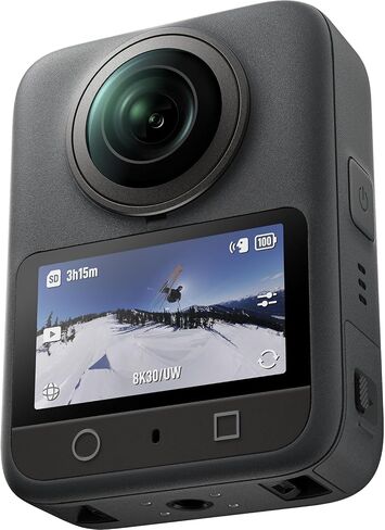 مجموعة DJI Osmo 360 القياسية، كاميرا 360 مع تصوير 360 درجة مقاس 1 بوصة، حزمة فيديو أصلية 8K 360 درجة مع بطاقة ذاكرة 128 جيجابايت، قارئ بطاقات + مجموعة ملحقات مكونة من 50 قطعة in Kuwait