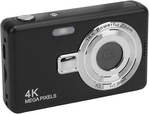 كاميرا رقمية بدقة 4K، وكاميرا تسجيل فيديو بدقة 50 ميجابكسل للتصوير الفوتوغرافي، وتكبير/تصغير 16x، وكاميرا رقمية للإشارة والتصوير الرجعية، وشاشة عالية الدقة مقاس 2.4 بوصة، مع ضوء ملء، وبطارية 800 مللي أمبير في الساعة (32 جيجابايت) in Saudi Arabia