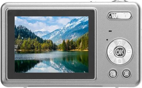 LICAEVEY 4K 50MP Digital Camera for Photography, 16x Digital Zoom Point and Shoot Cameras with 2.4 Inch Screen, Compact Travel Camera (64GB) in Kuwait