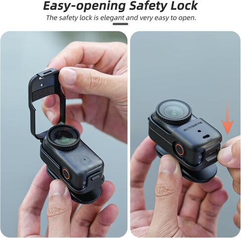 حافظة بمشبك قبعة لـ DJI Osmo Nano، حافة سريعة الفك، مشبك سهل التركيب واقٍ بإطار ثابت، حامل قبعة بيسبول، كاميرا نانو أكشن POV بدون استخدام اليدين ملحقات حامل دعامة للرماية in Saudi Arabia