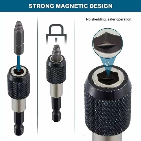 22Pcs Broken Screw Extractor Remover Set Easy Out Damaged Stripped Drill Bits in Saudi Arabia