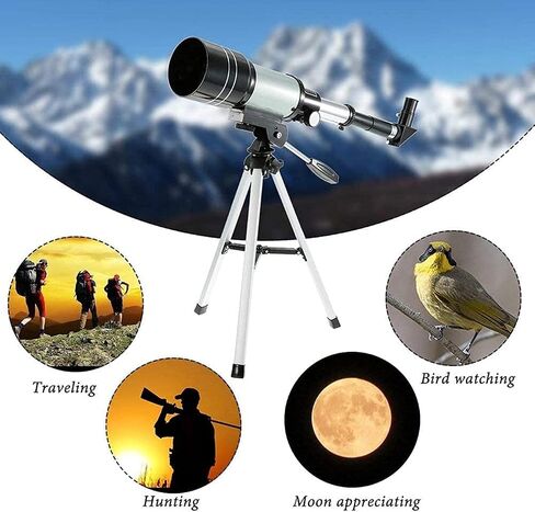 8-12 monocular Telescope for Professional Outdoor HD Monocular 150X Telescope,Astronomical Telescope for Refraction Space with Portable Tripod Lever in Saudi Arabia